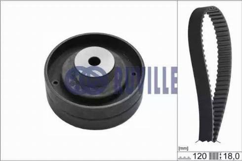 Ruville 5540170 - Комплект зубчатого ремня ГРМ autospares.lv