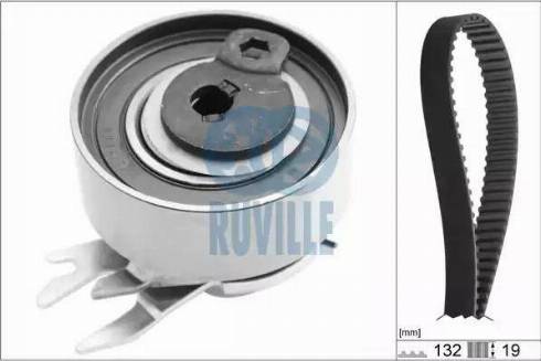 Ruville 5542770 - Комплект зубчатого ремня ГРМ autospares.lv