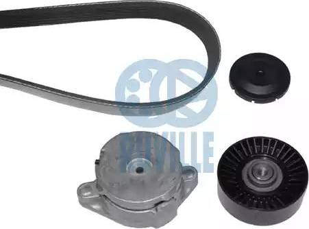 Ruville 5547480 - Поликлиновый ременный комплект autospares.lv