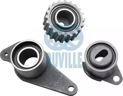 Ruville 5550254 - Комплект роликов, зубчатый ремень ГРМ autospares.lv