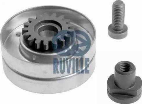 Ruville 55512 - Ролик, поликлиновый ремень autospares.lv