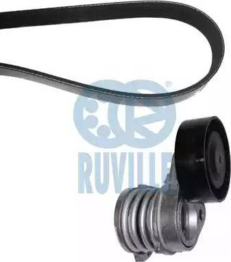 Ruville 5505580 - Поликлиновый ременный комплект autospares.lv