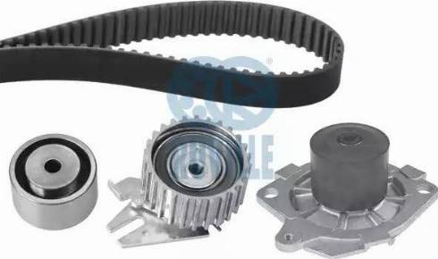 Ruville 55844711 - Водяной насос + комплект зубчатого ремня ГРМ autospares.lv