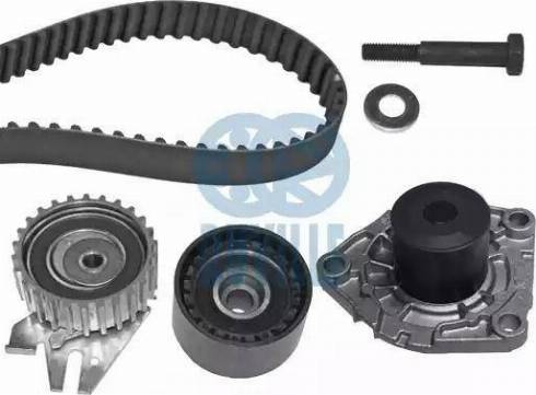 Ruville 55844781 - Водяной насос + комплект зубчатого ремня ГРМ autospares.lv