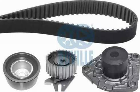 Ruville 55844771 - Водяной насос + комплект зубчатого ремня ГРМ autospares.lv