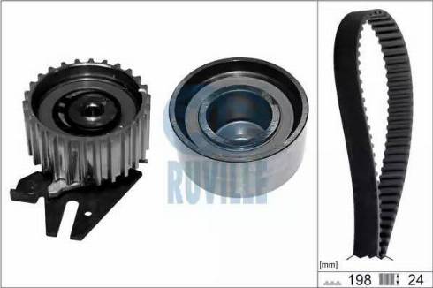 Ruville 5584270 - Комплект зубчатого ремня ГРМ autospares.lv