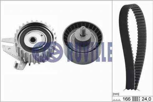 Ruville 5585071 - Комплект зубчатого ремня ГРМ autospares.lv