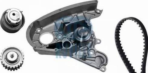 Ruville 55881701 - Водяной насос + комплект зубчатого ремня ГРМ autospares.lv