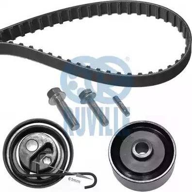 Ruville 5534470 - Комплект зубчатого ремня ГРМ autospares.lv