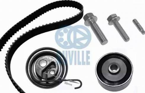 Ruville 5538371 - Комплект зубчатого ремня ГРМ autospares.lv