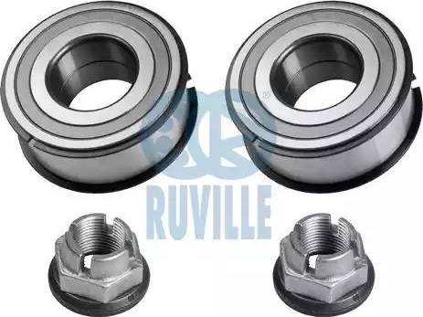 Ruville 5538D - Подшипник ступицы колеса, комплект autospares.lv