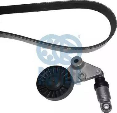 Ruville 5532882 - Поликлиновый ременный комплект autospares.lv