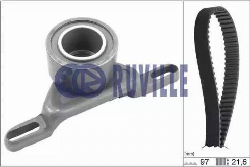 Ruville 5520271 - Комплект зубчатого ремня ГРМ autospares.lv