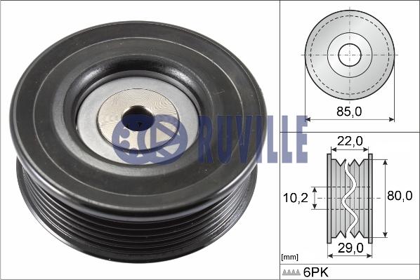 Ruville 56998 - Водяной насос autospares.lv