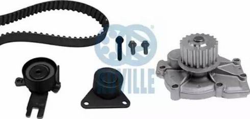 Ruville 56542701 - Водяной насос + комплект зубчатого ремня ГРМ autospares.lv