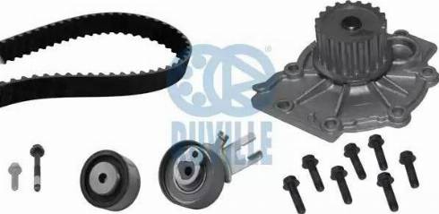 Ruville 56560701 - Водяной насос + комплект зубчатого ремня ГРМ autospares.lv