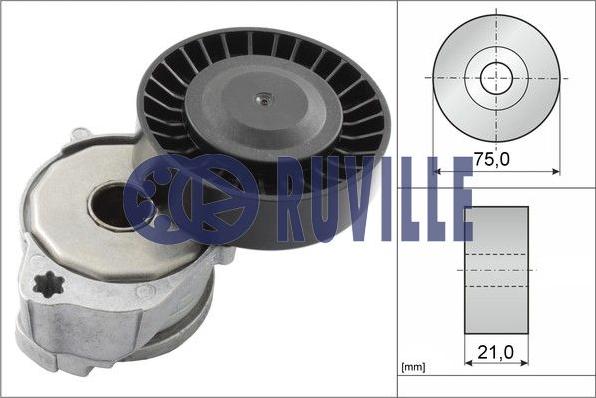 Ruville 56507 - Водяной насос autospares.lv