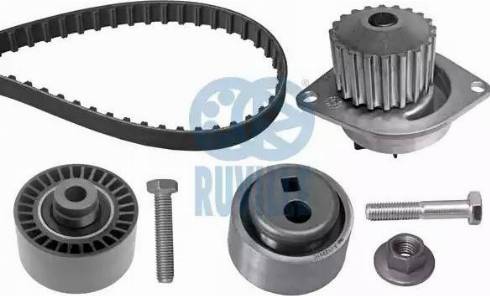 Ruville 56602711 - Водяной насос + комплект зубчатого ремня ГРМ autospares.lv