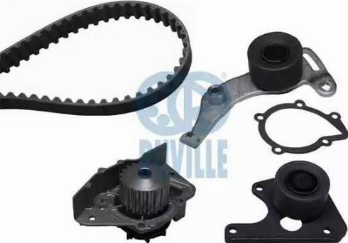 Ruville 56622701 - Водяной насос + комплект зубчатого ремня ГРМ autospares.lv