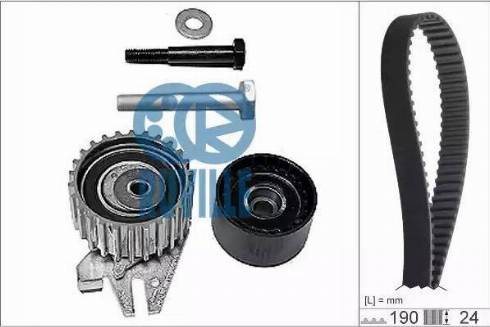 Ruville 5603675 - Комплект зубчатого ремня ГРМ autospares.lv