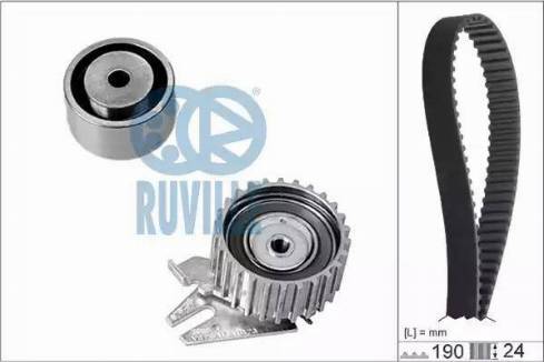 Ruville 5603673 - Комплект зубчатого ремня ГРМ autospares.lv