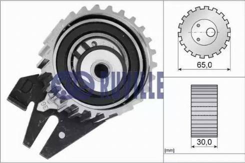 Ruville 56036 - Натяжной ролик, зубчатый ремень ГРМ autospares.lv