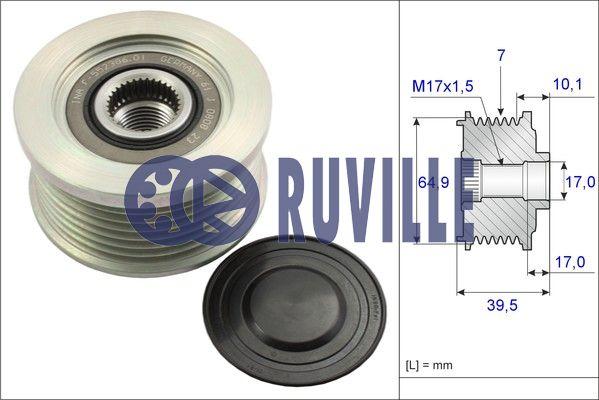 Ruville 56831 - Водяной насос autospares.lv