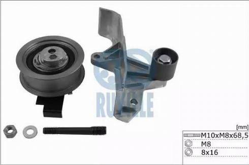 Ruville 5636450 - Комплект роликов, зубчатый ремень ГРМ autospares.lv