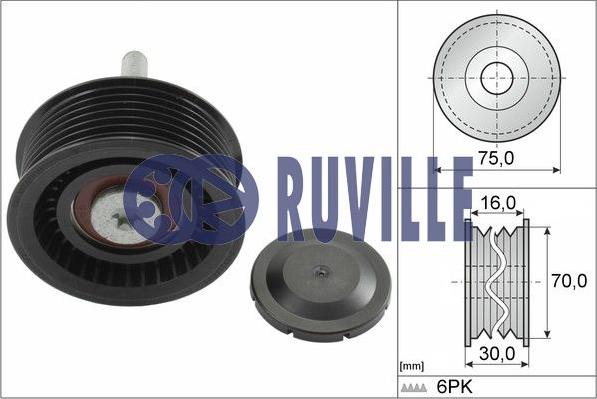 Ruville 56725 - Водяной насос autospares.lv