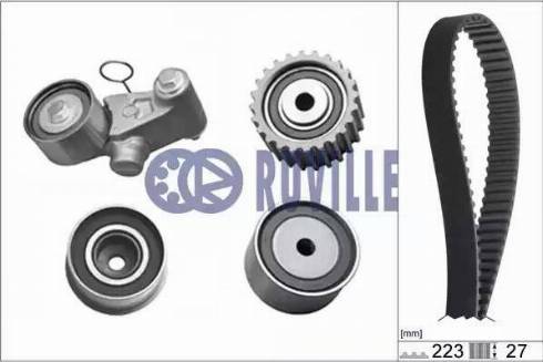 Ruville 5810771 - Комплект зубчатого ремня ГРМ autospares.lv