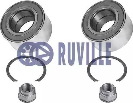 Ruville 5836D - Подшипник ступицы колеса, комплект autospares.lv