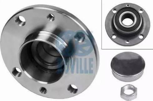 Ruville 5822 - Ступица колеса, поворотный кулак autospares.lv