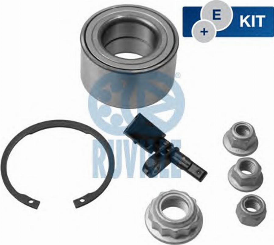 Ruville 5722E1 - Подшипник ступицы колеса, комплект autospares.lv