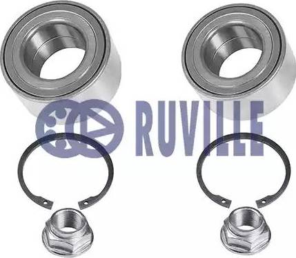 Ruville 6964D - Подшипник ступицы колеса, комплект autospares.lv