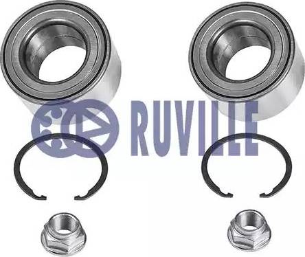 Ruville 6963D - Подшипник ступицы колеса, комплект autospares.lv