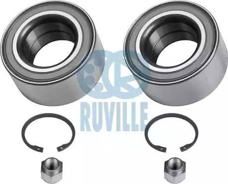 Ruville 6614D - Подшипник ступицы колеса, комплект autospares.lv