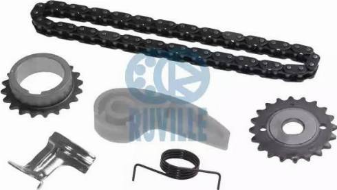 Ruville 3469017S - Комплект цепи, привод масляного насоса autospares.lv