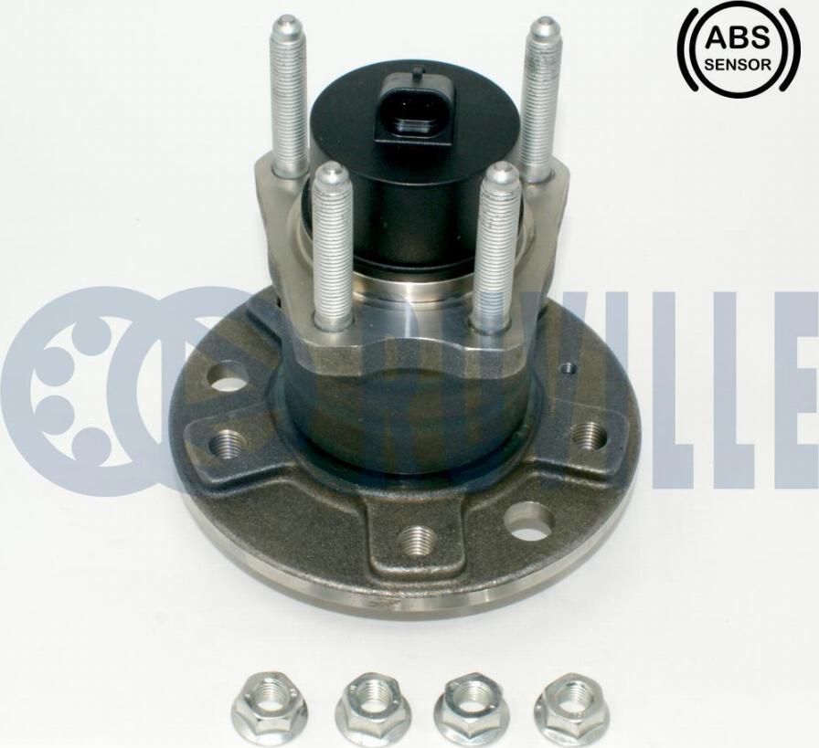 Ruville 220938 - Подшипник ступицы колеса, комплект autospares.lv