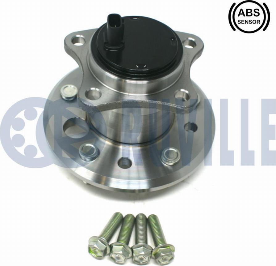 Ruville 221477 - Подшипник ступицы колеса, комплект autospares.lv