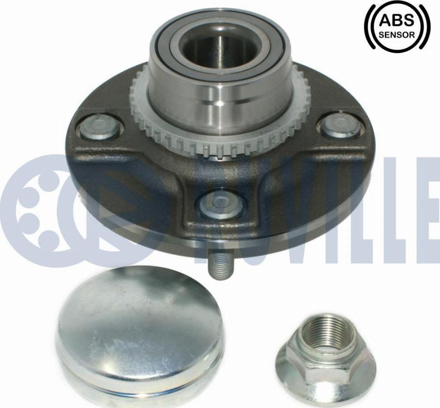 Ruville 221095 - Подшипник ступицы колеса, комплект autospares.lv