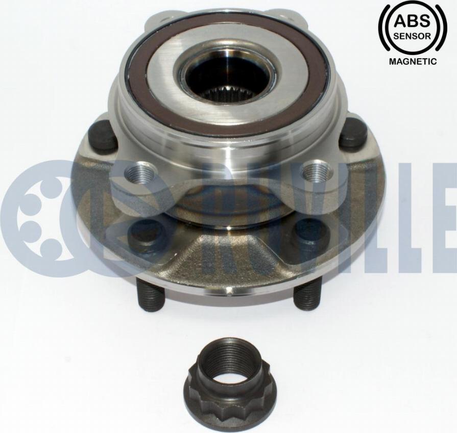 Ruville 221257 - Подшипник ступицы колеса, комплект autospares.lv