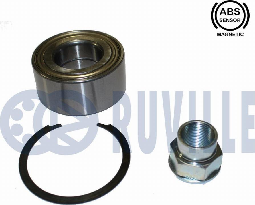 Ruville 221226 - Подшипник ступицы колеса, комплект autospares.lv