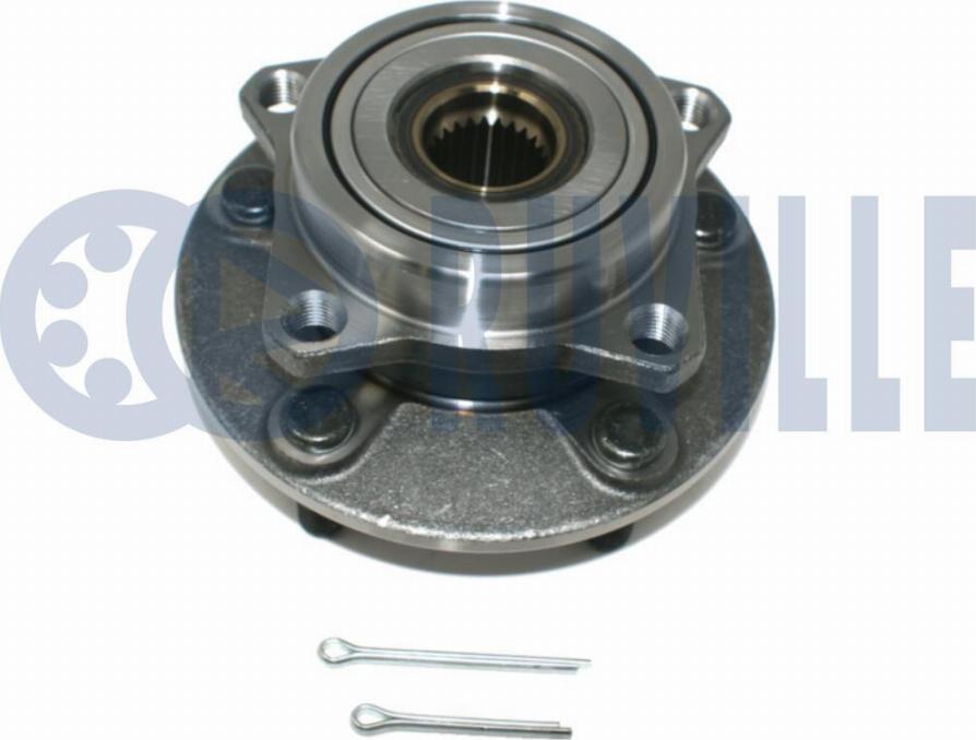 Ruville 221758 - Подшипник ступицы колеса, комплект autospares.lv