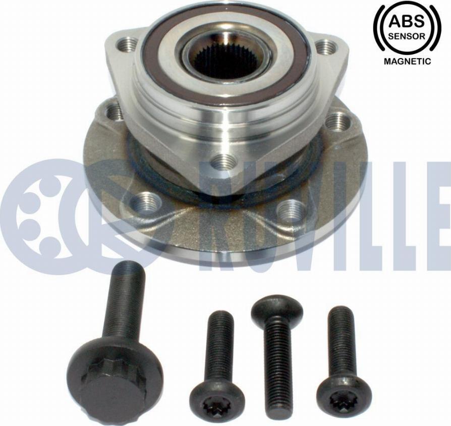 Ruville 221784 - Подшипник ступицы колеса, комплект autospares.lv