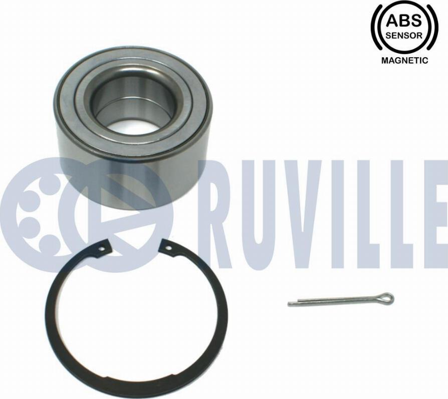 Ruville 221721 - Подшипник ступицы колеса, комплект autospares.lv