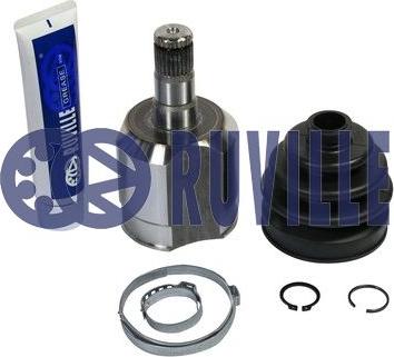 Ruville 75442S - Шарнирный комплект, ШРУС, приводной вал autospares.lv