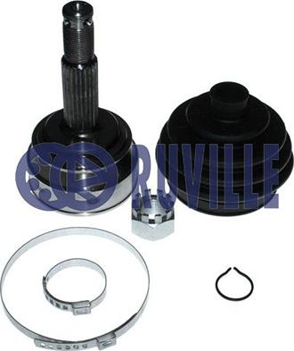 Ruville 75301S - Шарнирный комплект, ШРУС, приводной вал autospares.lv