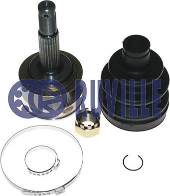 Ruville 75303S - Шарнирный комплект, ШРУС, приводной вал autospares.lv