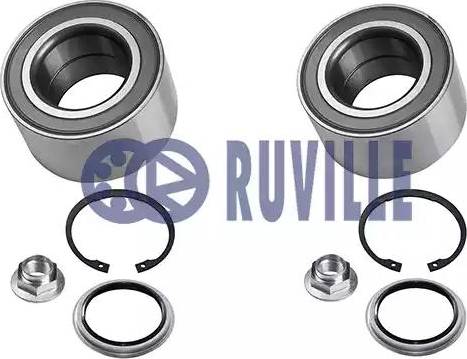 Ruville 7022D - Подшипник ступицы колеса, комплект autospares.lv