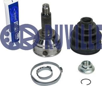 Ruville 77020S - Шарнирный комплект, ШРУС, приводной вал autospares.lv